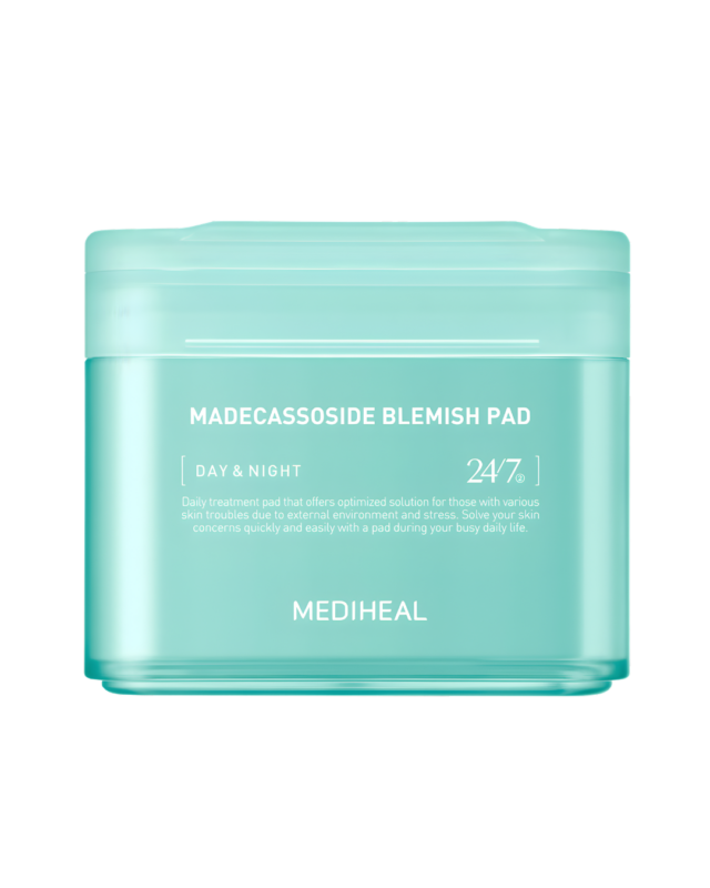 Mediheal Madecassoside Blemish Pads Ενυδατικά εμποτισμένα δισκία για ομοιόμορφο τόνο